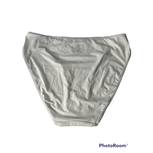 SLICK CHICKS High waist, high Cut Bikini Bottom, white, size small - Picture 3 of 9